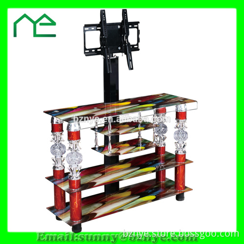 New Tempered Glass TV Cabinet For Living Room Furniture made in China